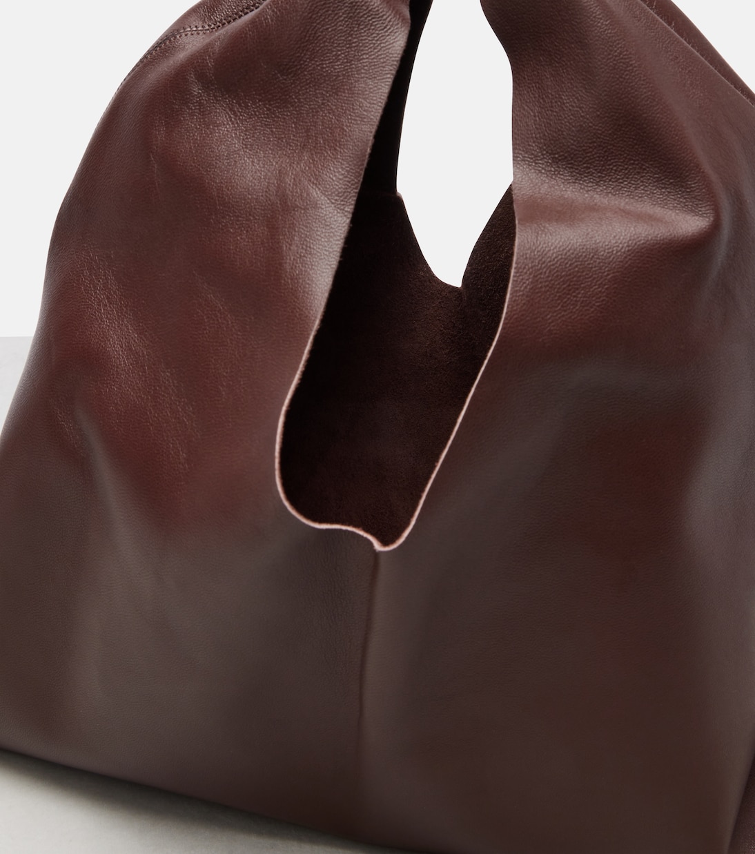 Bindle Small leather shoulder bag | The Row