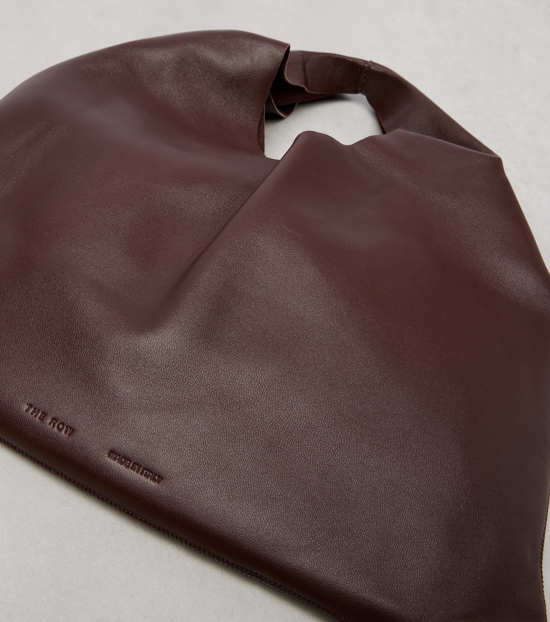 Bindle Small leather shoulder bag | The Row