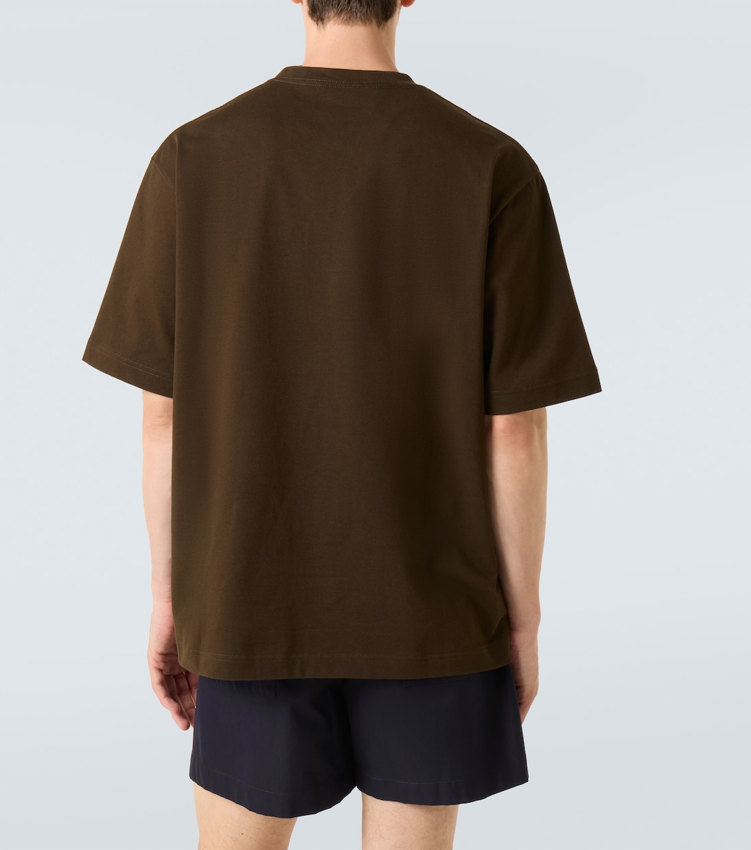 T-shirt rayé en coton à logo | Gucci