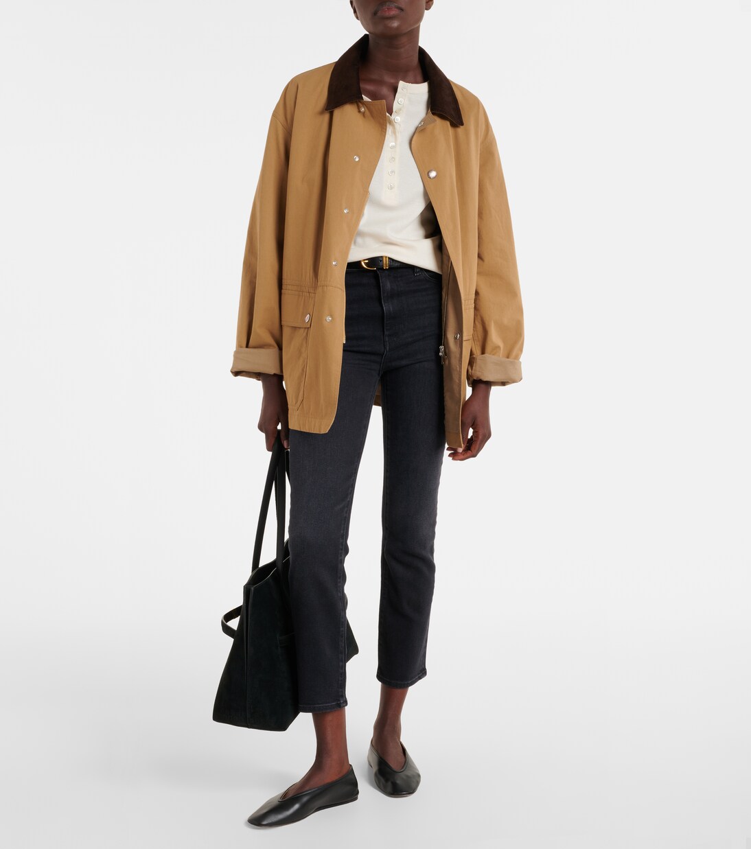 The Pencil Crop slim jeans | Frame