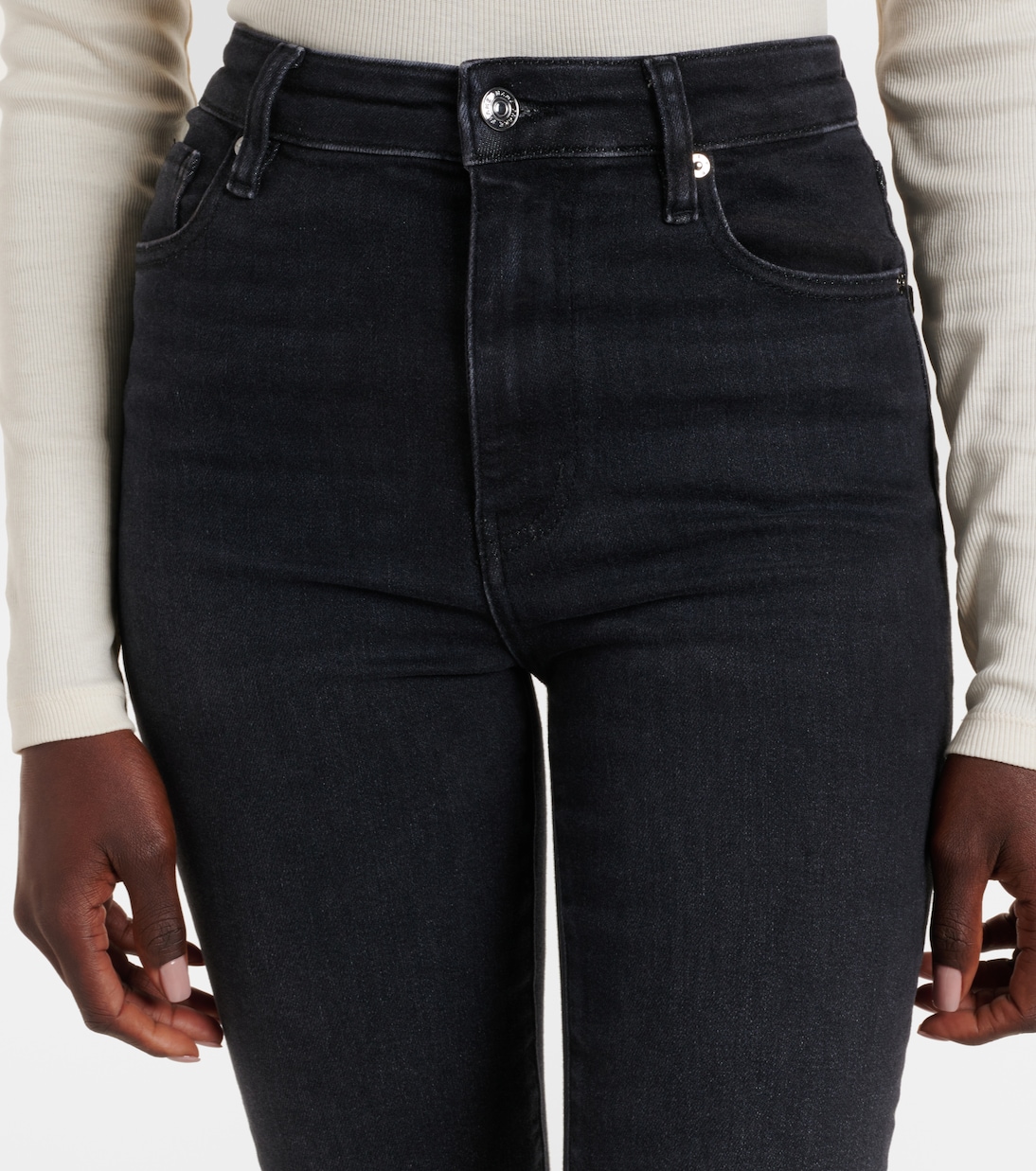 The Pencil Crop slim jeans | Frame