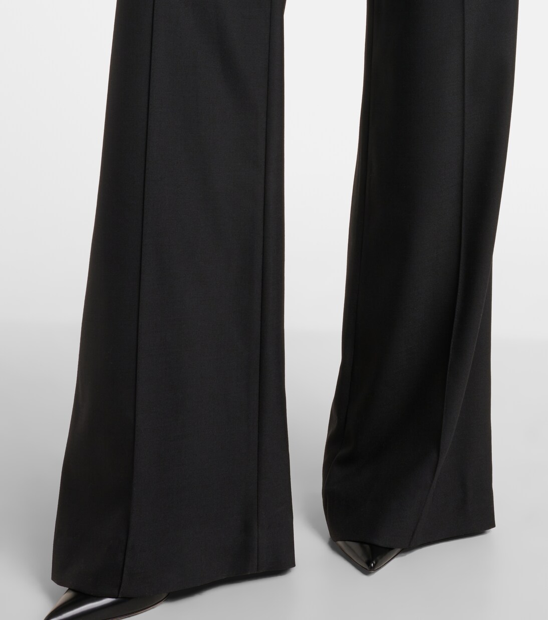 Weite Hose aus einem Wollgemisch | Costarellos