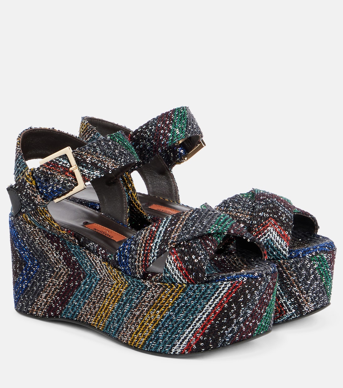 Julia Caperdoni sequined platform sandals | Missoni