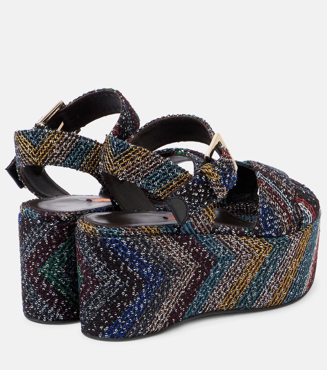 Julia Caperdoni sequined platform sandals | Missoni