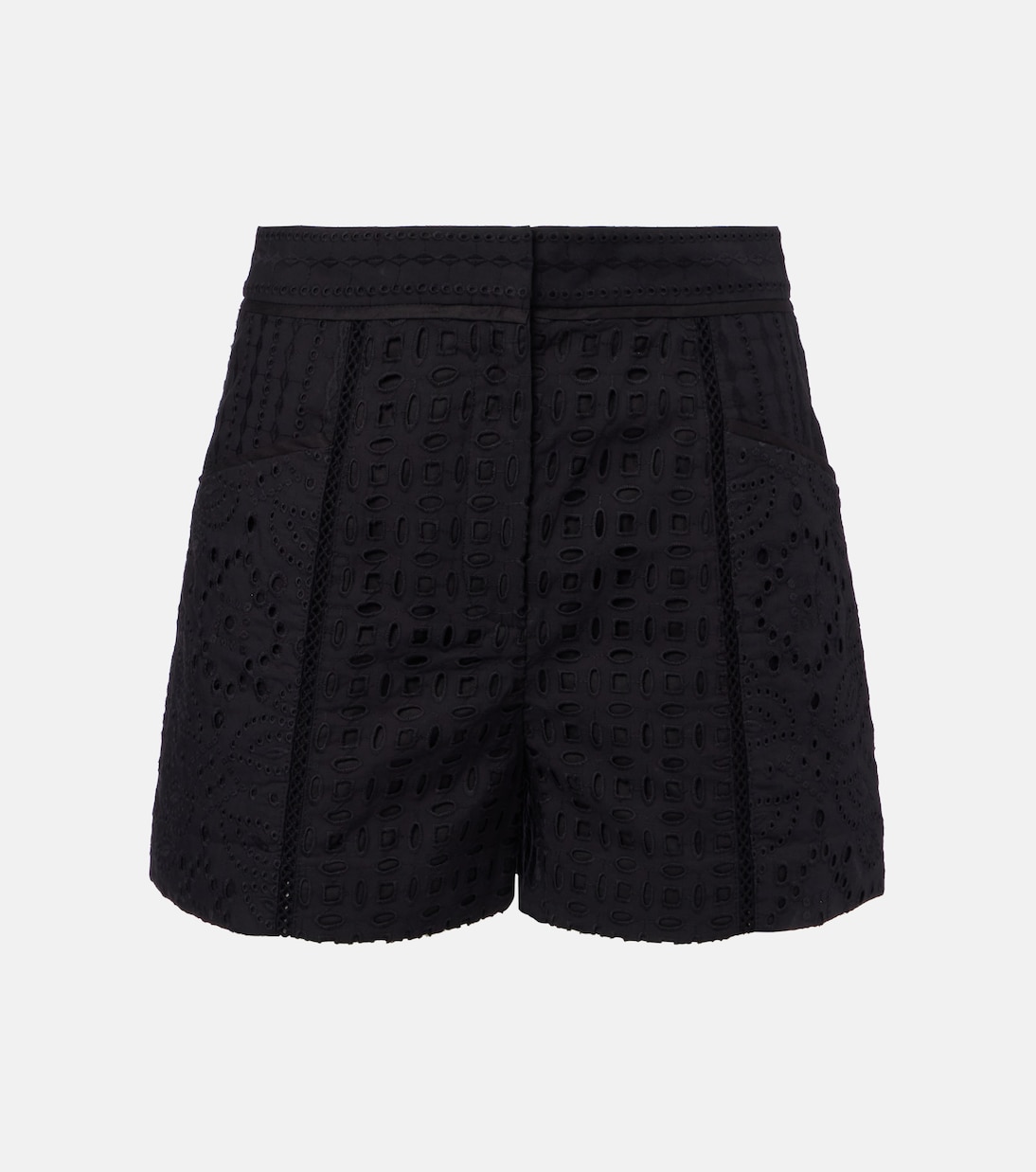 Fabian embellished cotton shorts | Veronica Beard