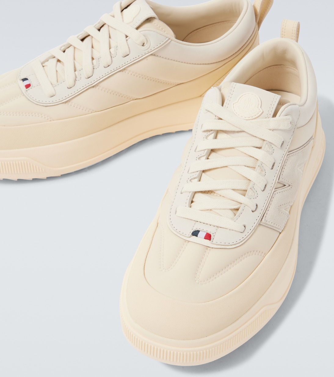 Monpulse Altive leather-trimmed sneakers | Moncler
