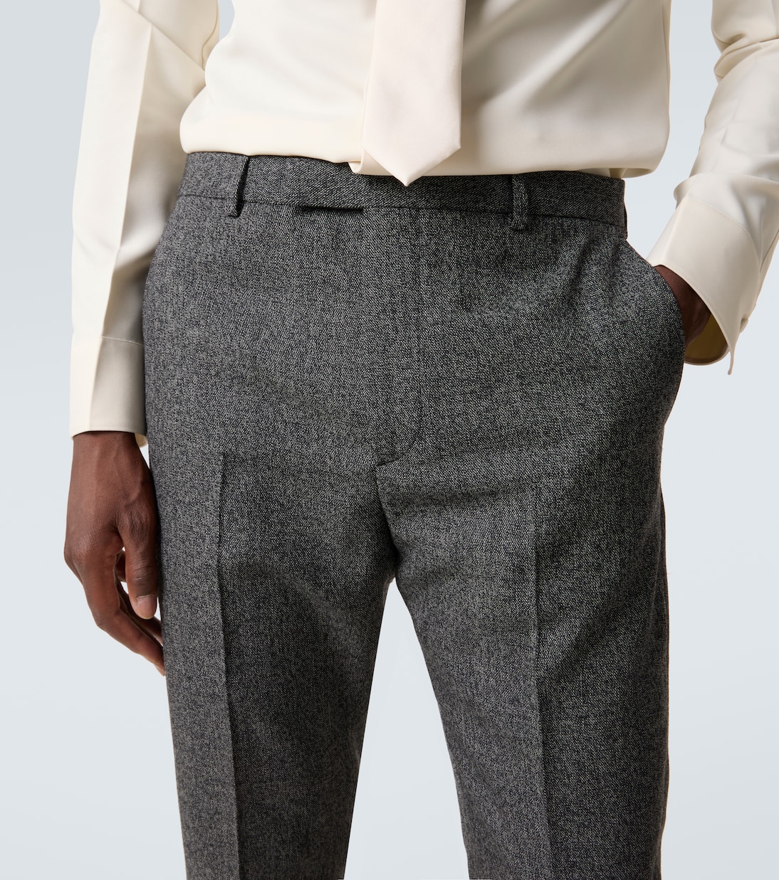 GG wool straight pants | Gucci
