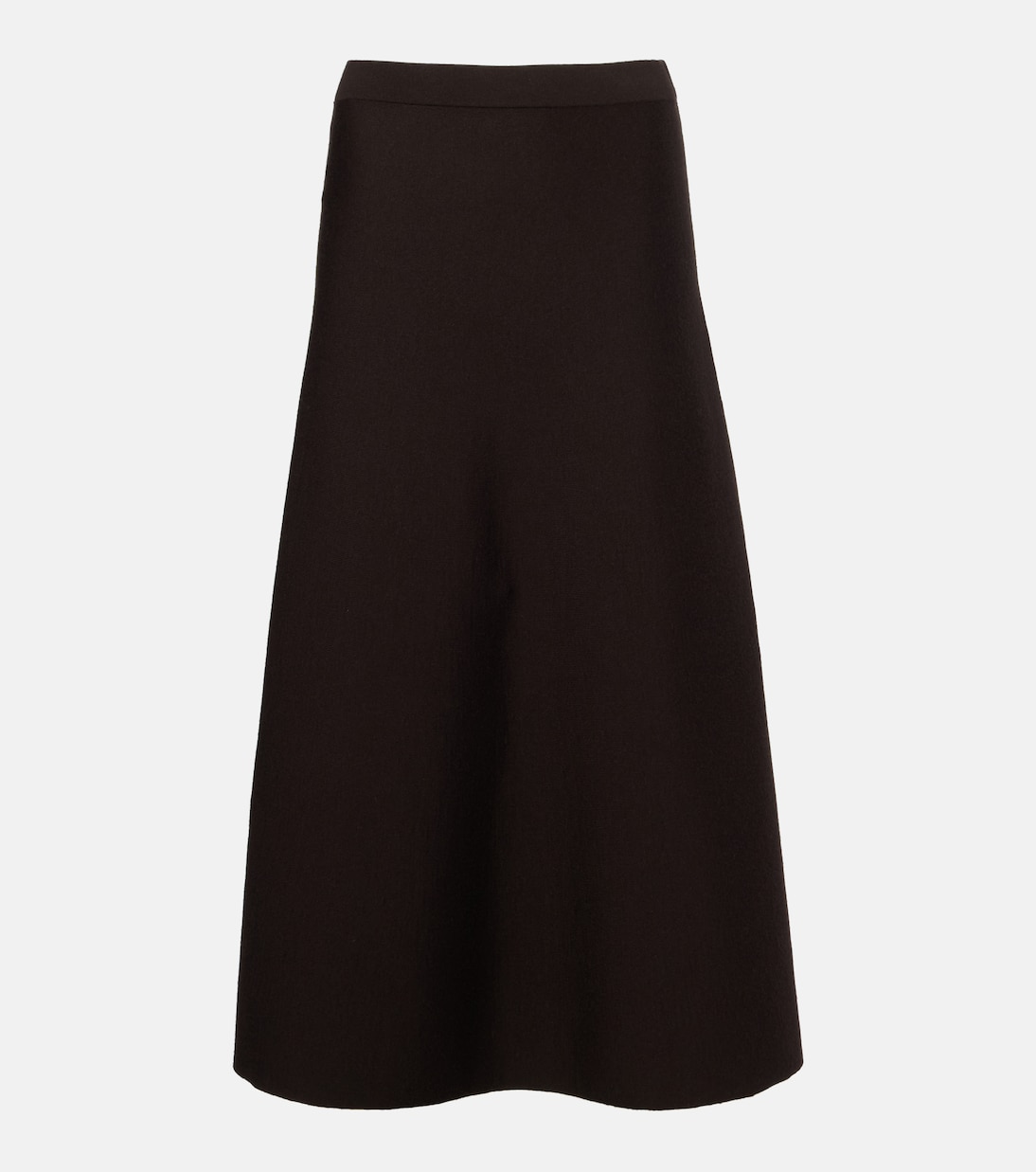 Wool, silk, and cashmere midi skirt | Gabriela Hearst