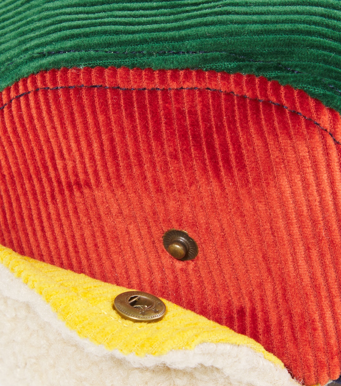 Mr Pencil cotton corduroy baseball cap | Bobo Choses