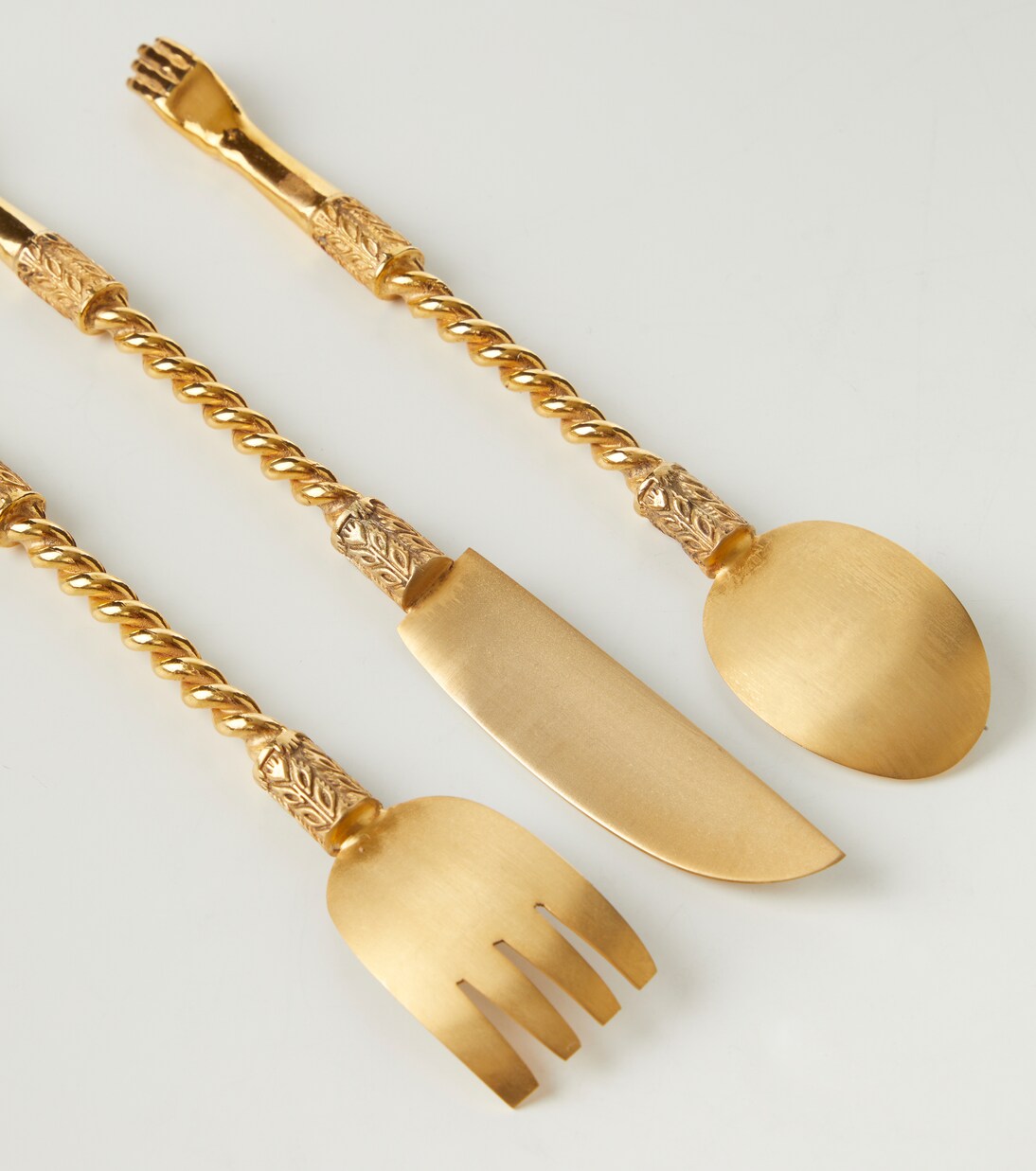 Gold-plated cutlery set | Natalia Criado