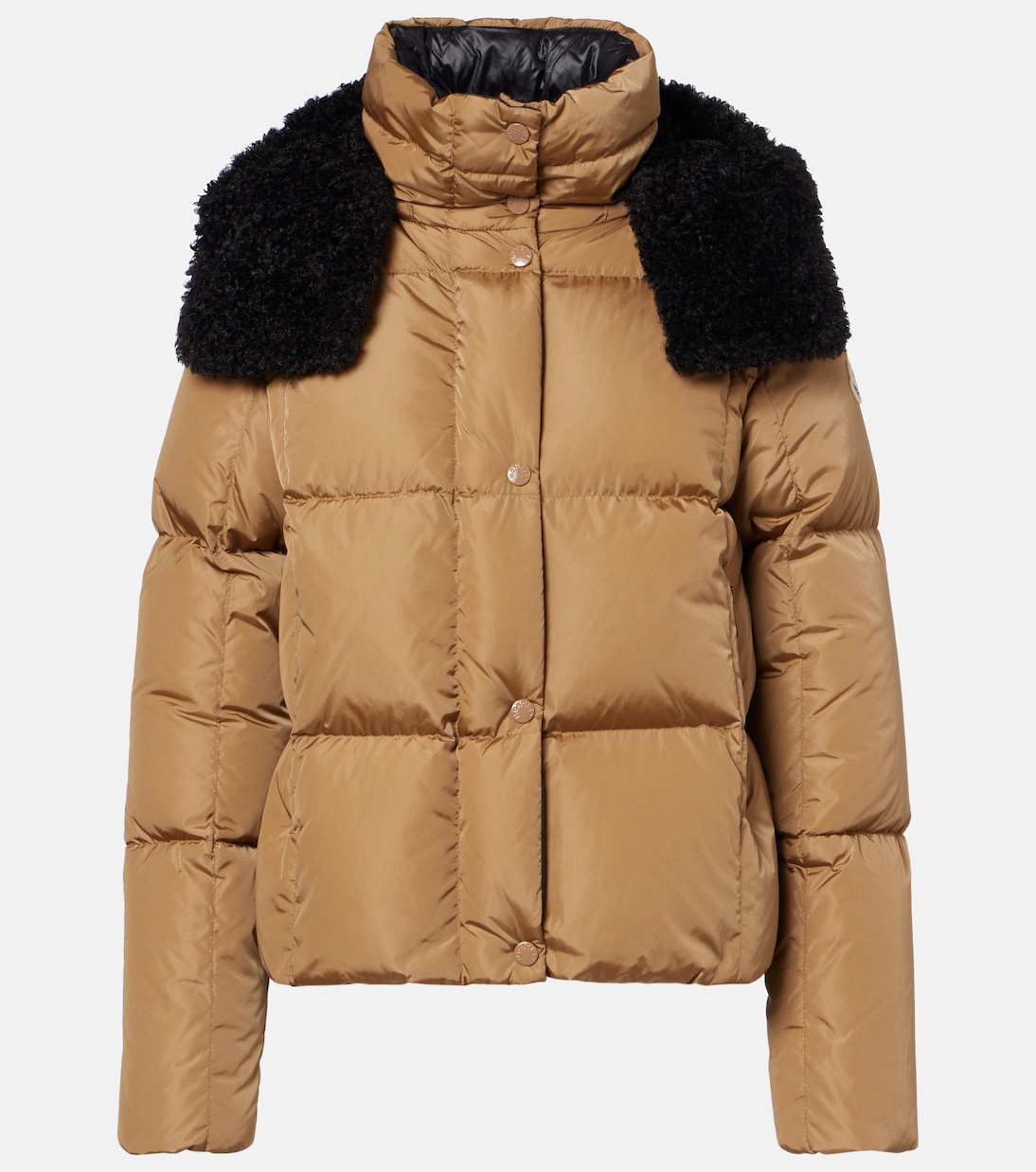 Castelnou teddy-trimmed down jacket | Moncler