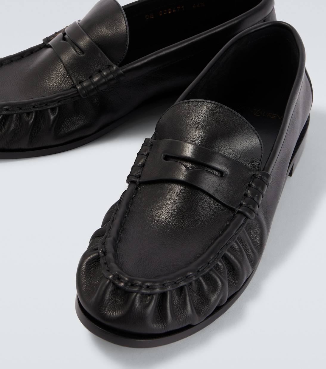 Le Loafer leather penny loafers | Saint Laurent