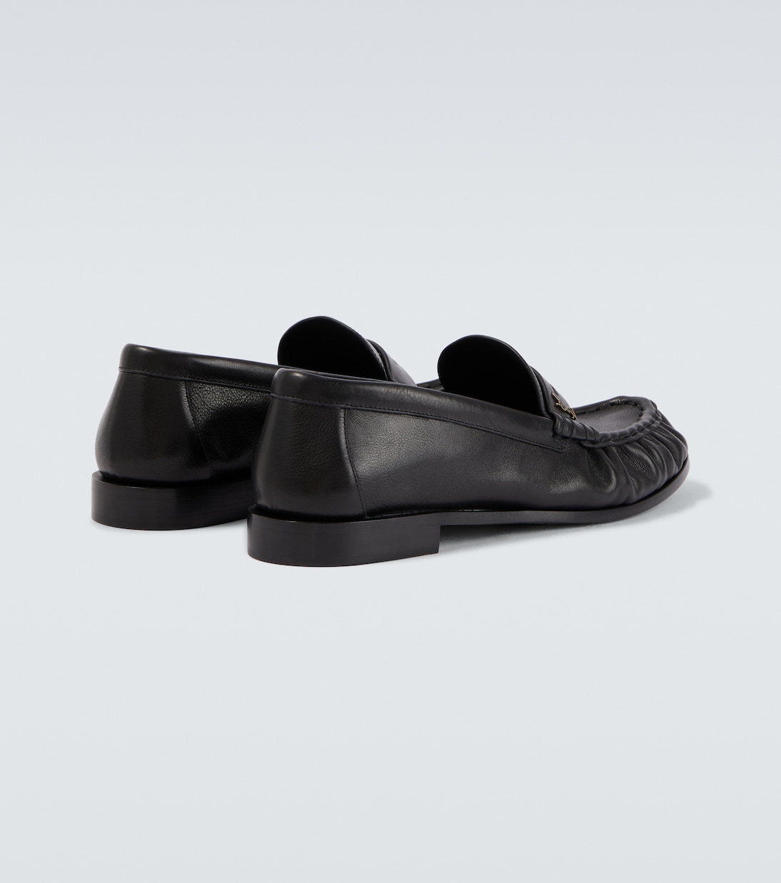 Le Loafer leather penny loafers | Saint Laurent