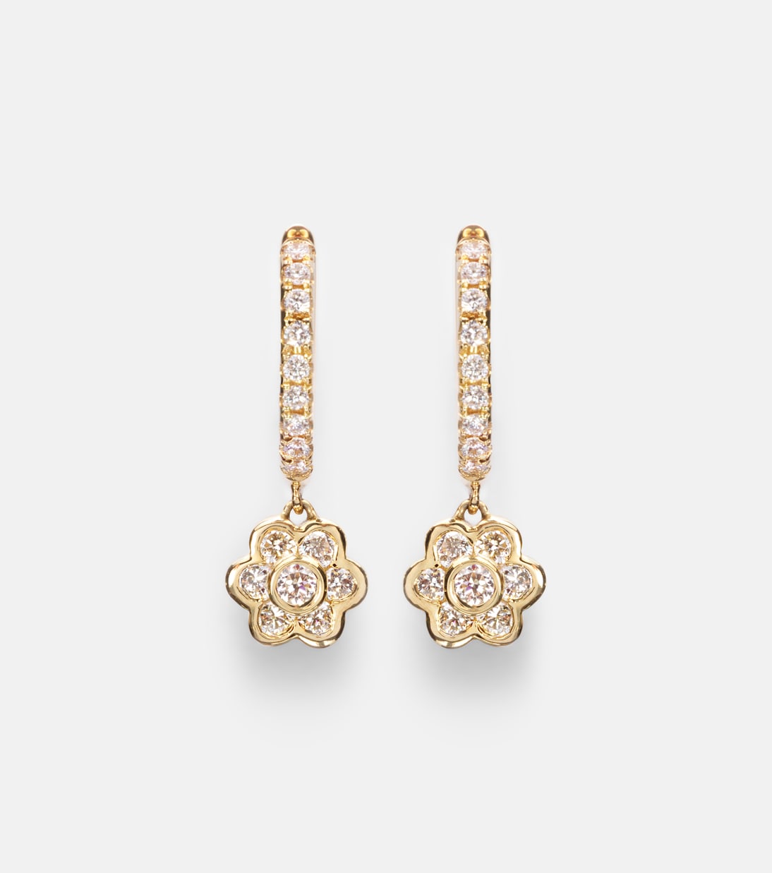 Boucles d'oreilles en or 18 ct et diamants | Anita Ko
