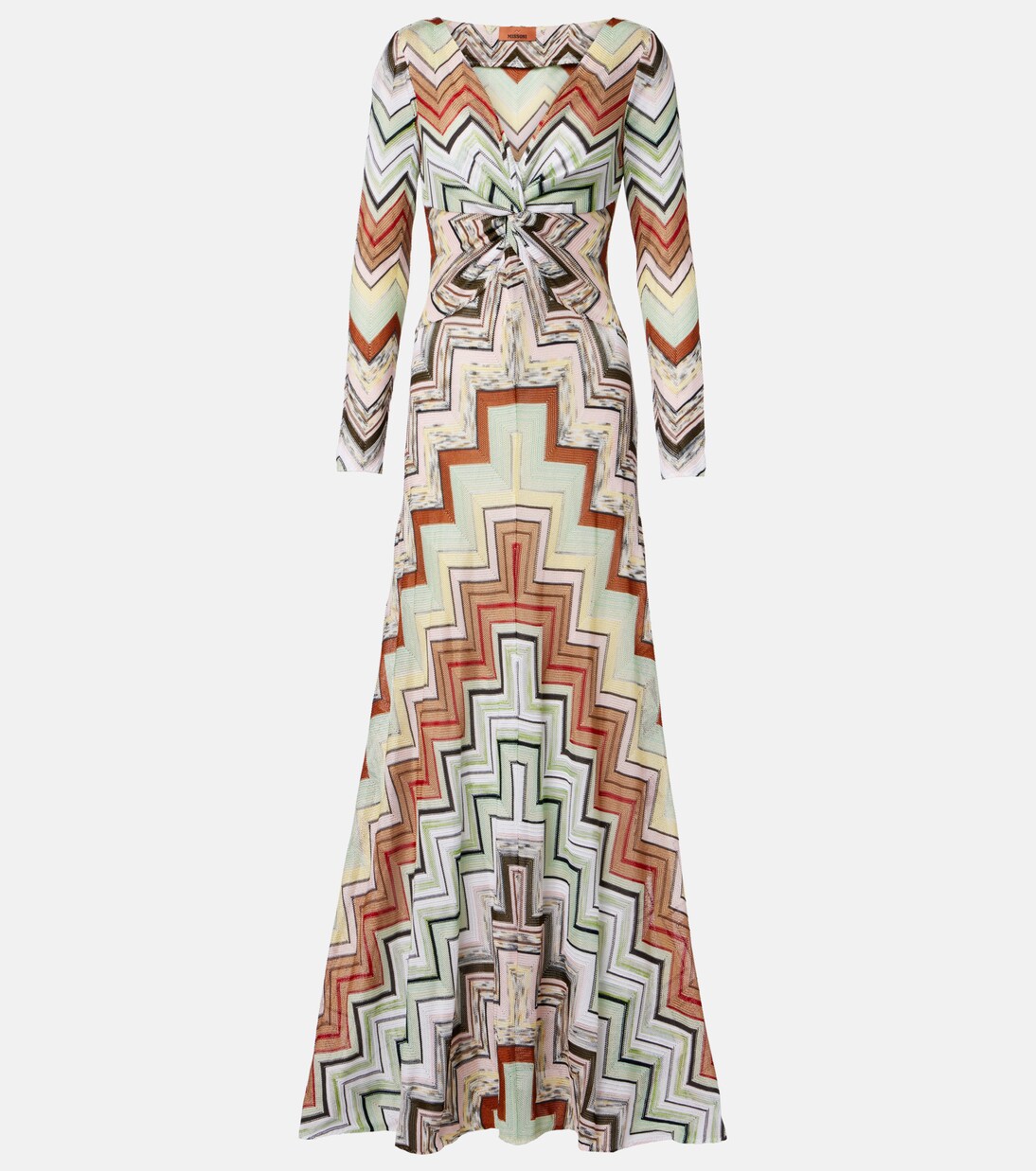 Chevron maxi dress | Missoni