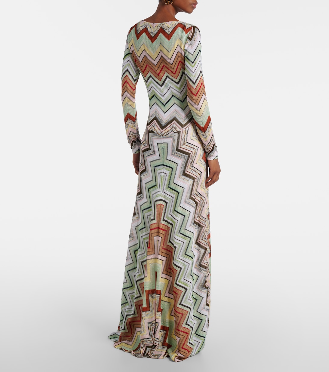 Chevron maxi dress | Missoni
