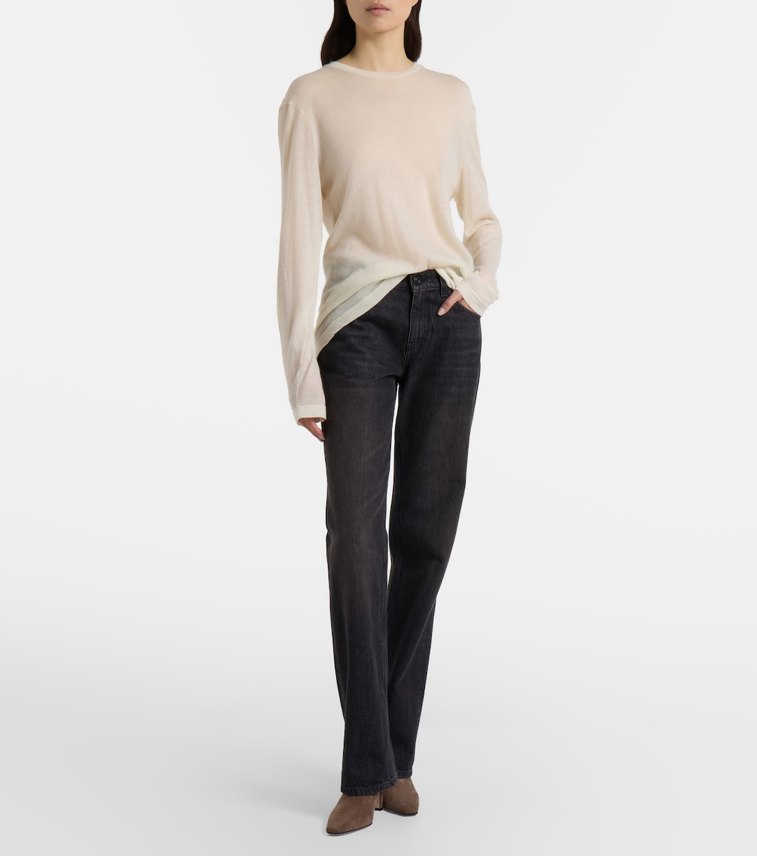 Suede ankle boots | The Row