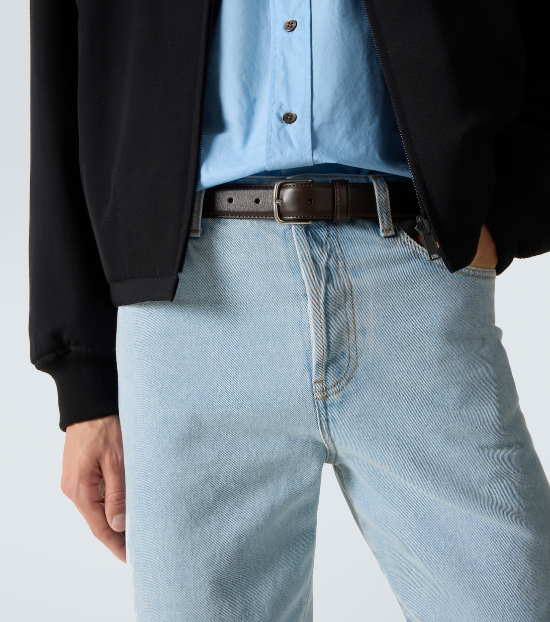 Classic leather belt | The Row