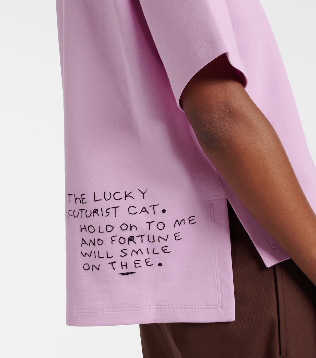 x Louis Wain Futurist Cats cotton-blend T-shirt | Loewe