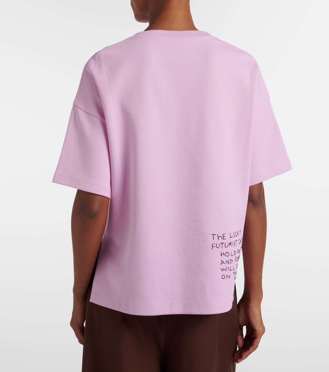 x Louis Wain Futurist Cats cotton-blend T-shirt | Loewe