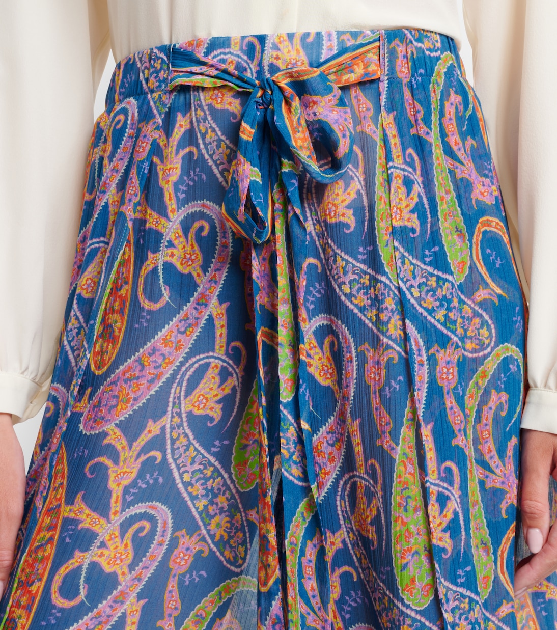 Paisley wide-leg pants | Etro