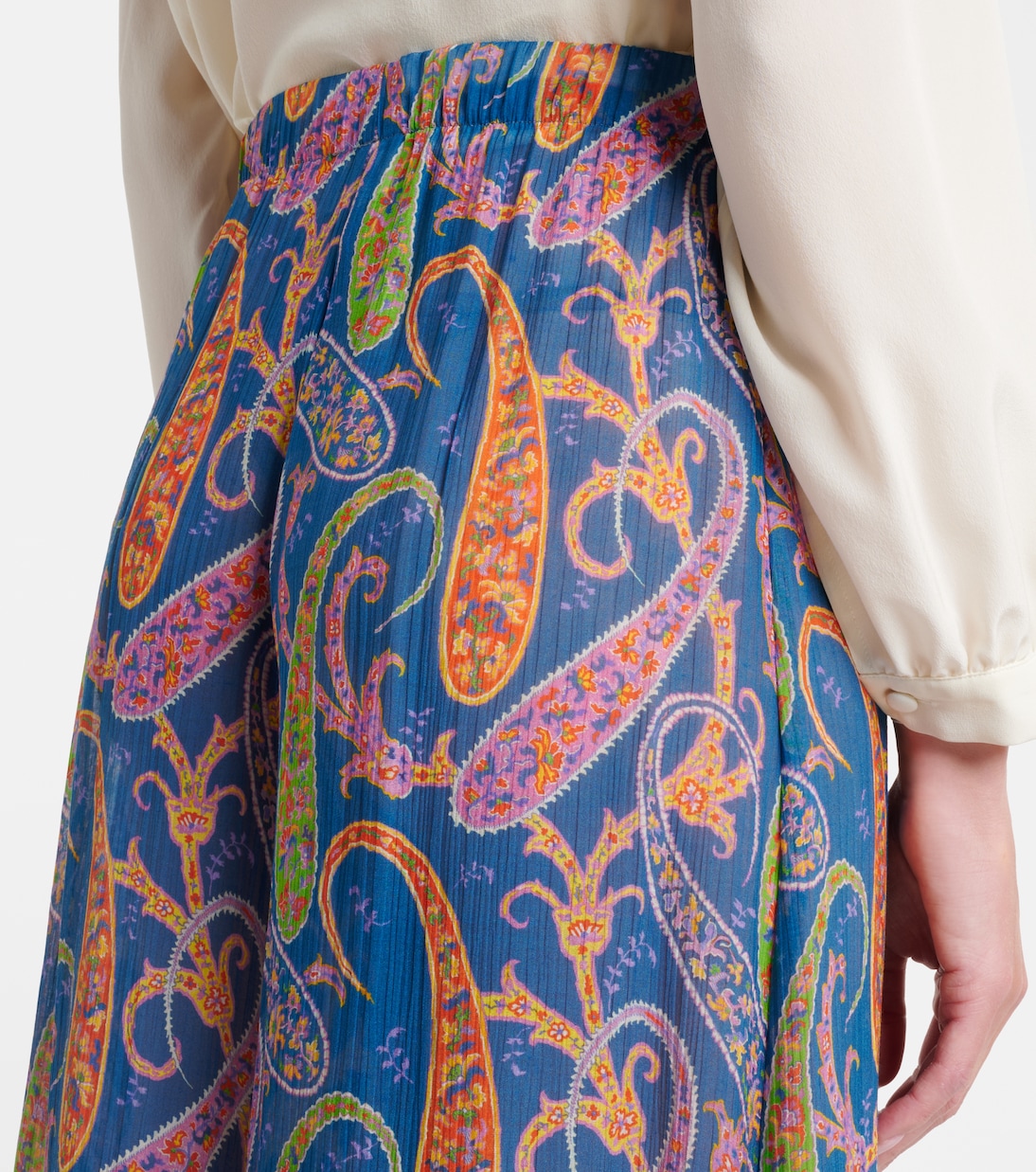 Paisley wide-leg pants | Etro