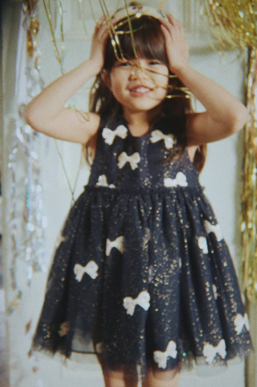 Yvonne bow-detail sequined tulle dress | Konges Sløjd