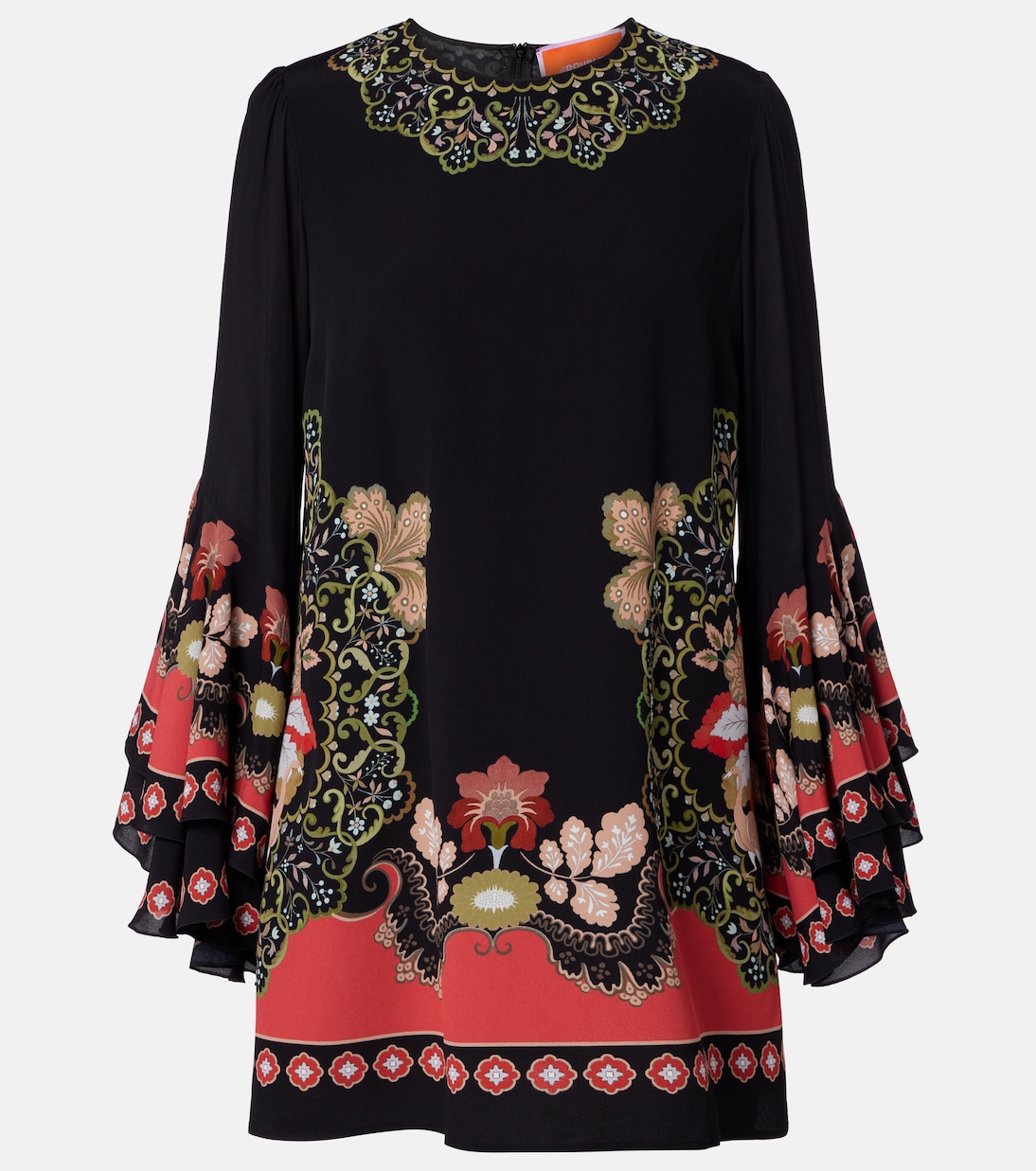 Friday printed crêpe minidress | La DoubleJ