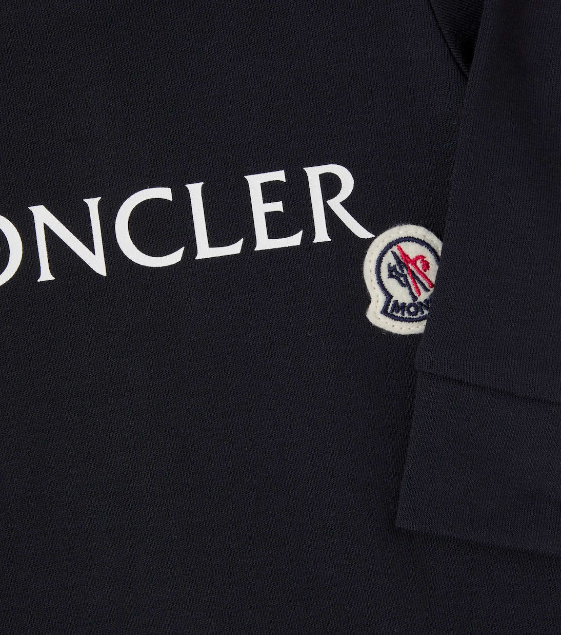 Baby logo cotton-blend onesie | Moncler Enfant