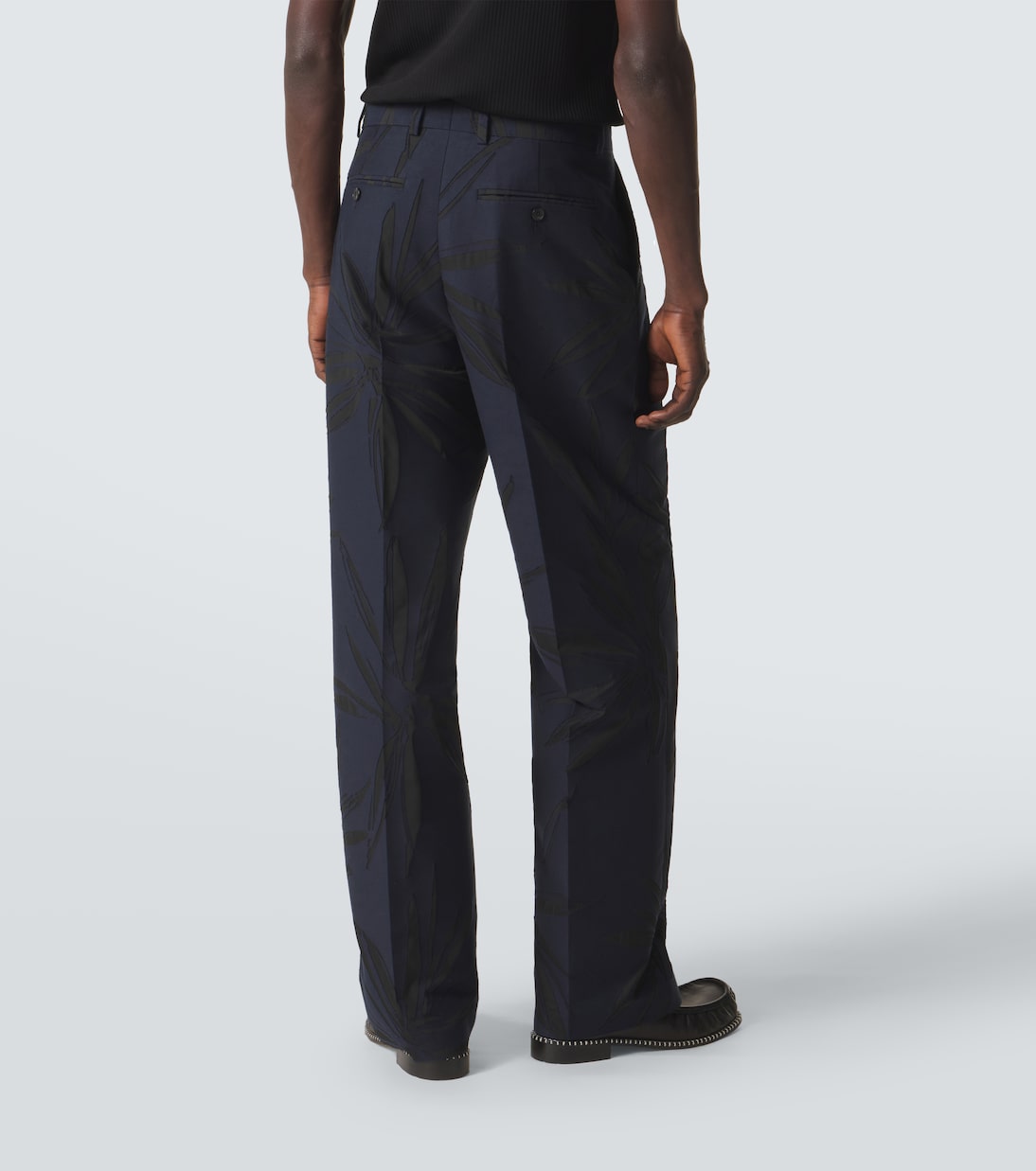 Gerade Hose aus einem Baumwollgemisch | Dries Van Noten