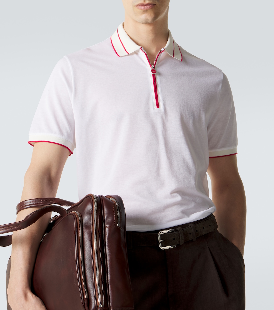 Polohemd aus Baumwoll-Piqué | Kiton