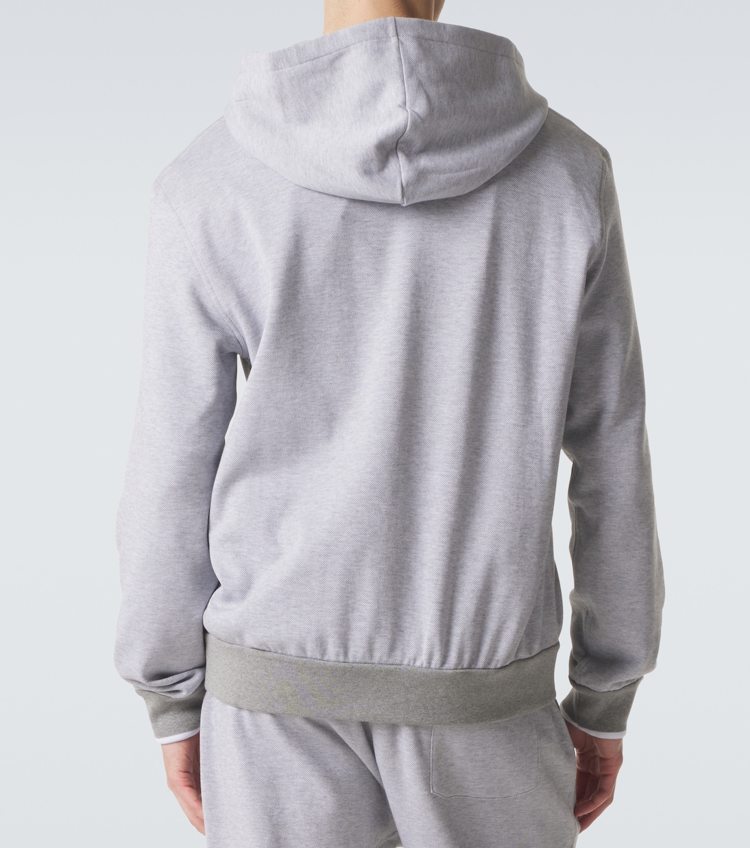 Cotton-blend zip-up hoodie | Brioni
