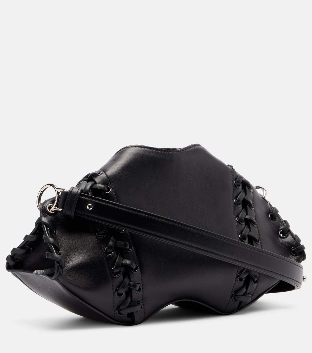 Schultertasche Manta Small aus Leder | McQueen