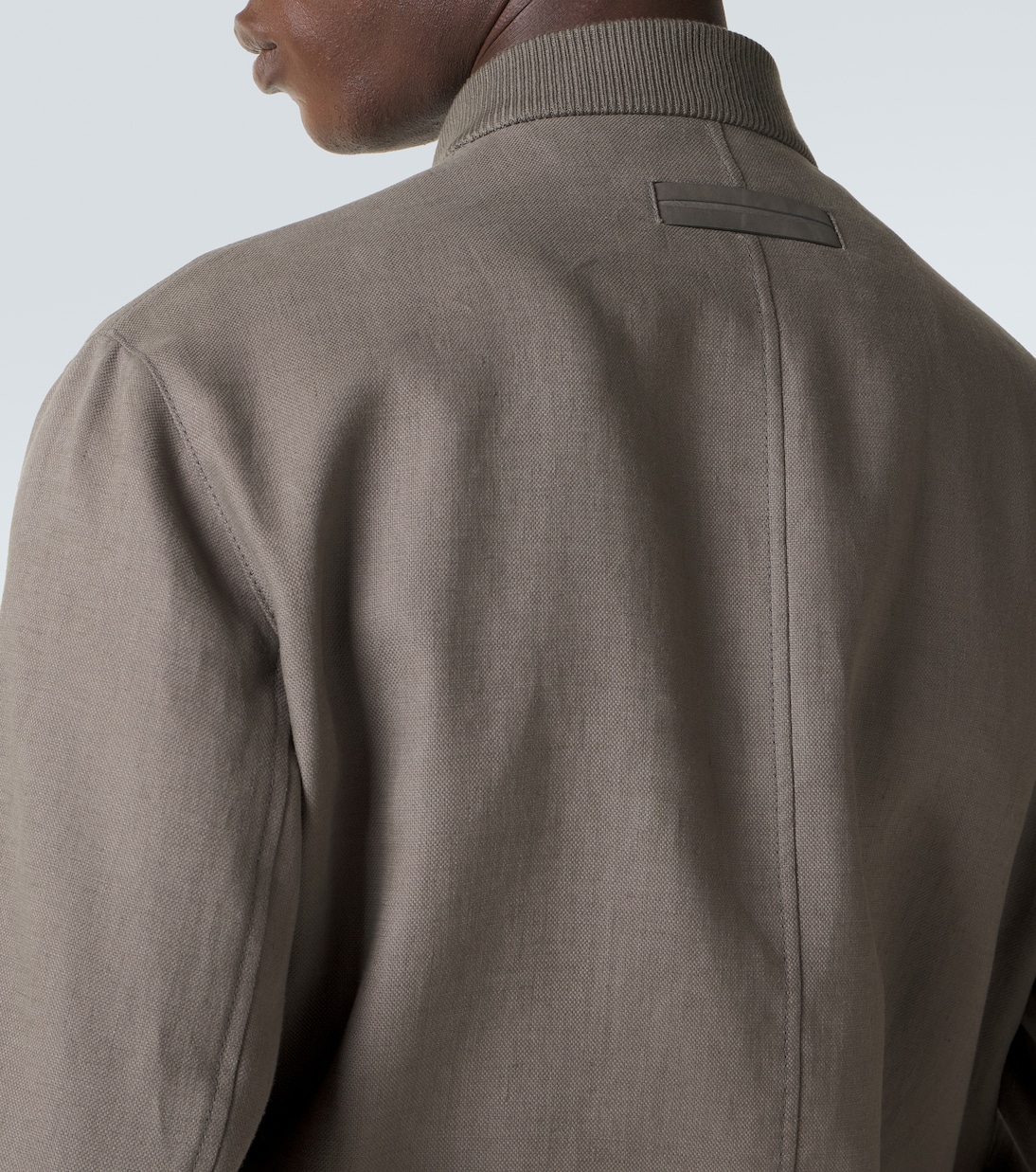 Linen bomber jacket | Zegna