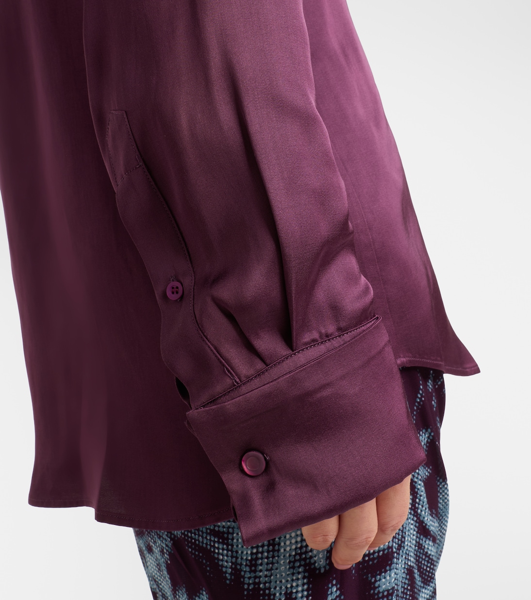 Celindra satin shirt | Dries Van Noten