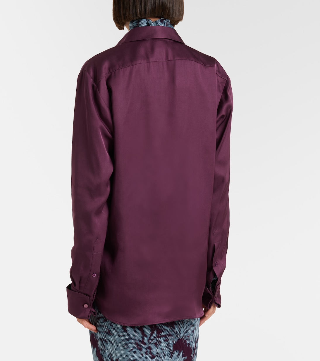 Celindra satin shirt | Dries Van Noten