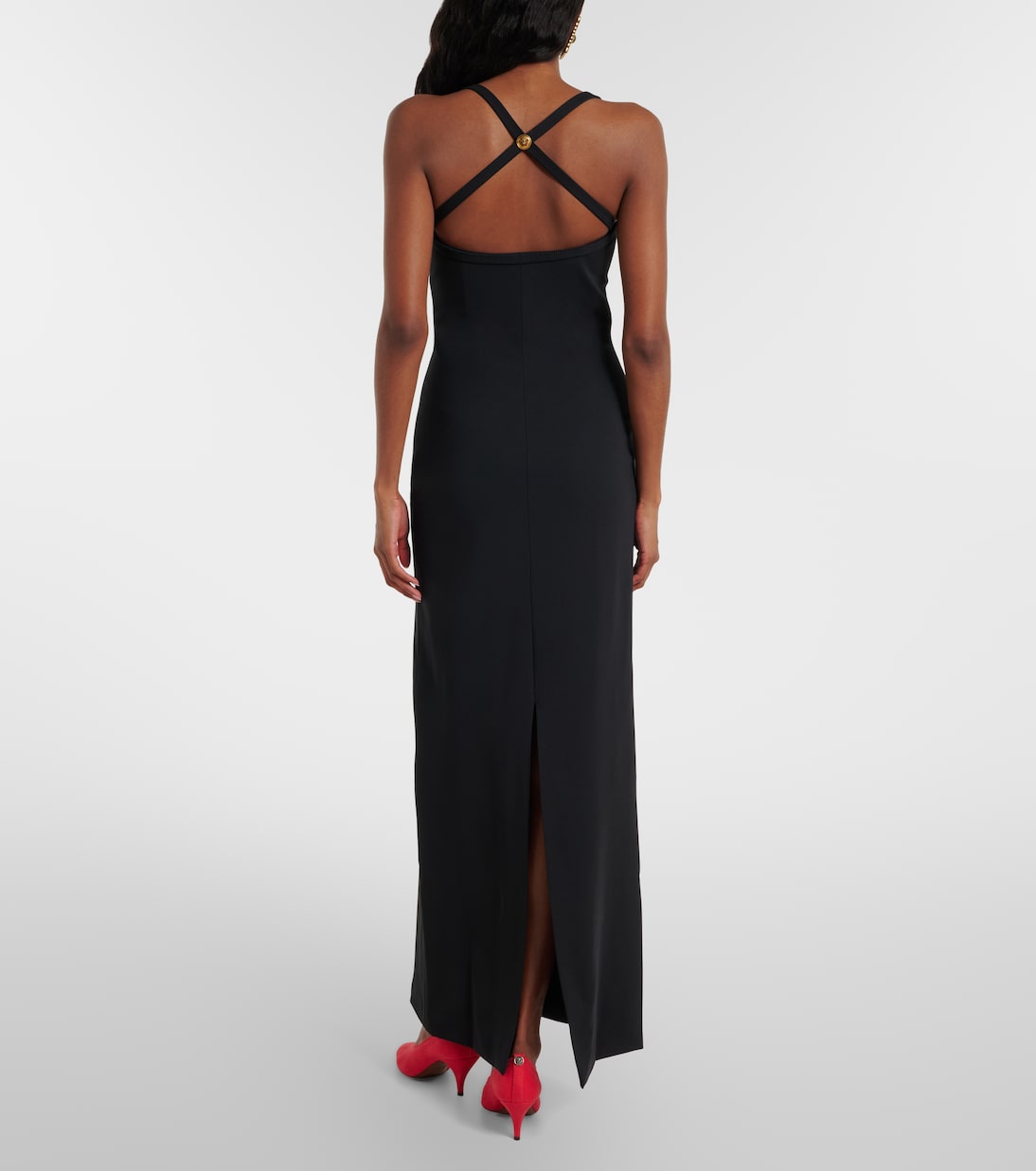 Jersey bustier gown | Versace