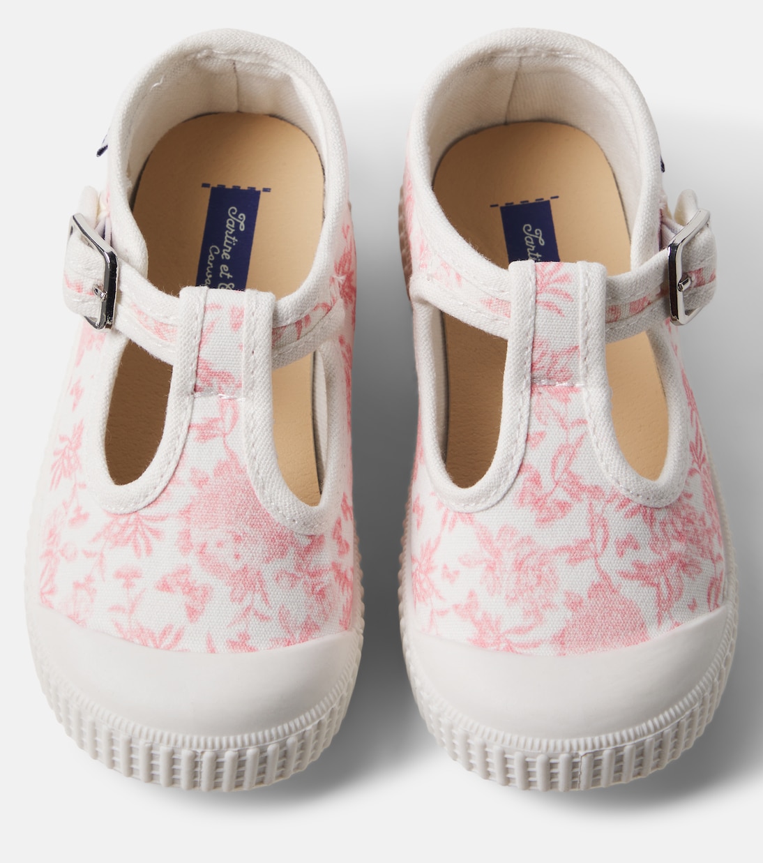Bedruckte Sneakers aus Canvas | Tartine et Chocolat
