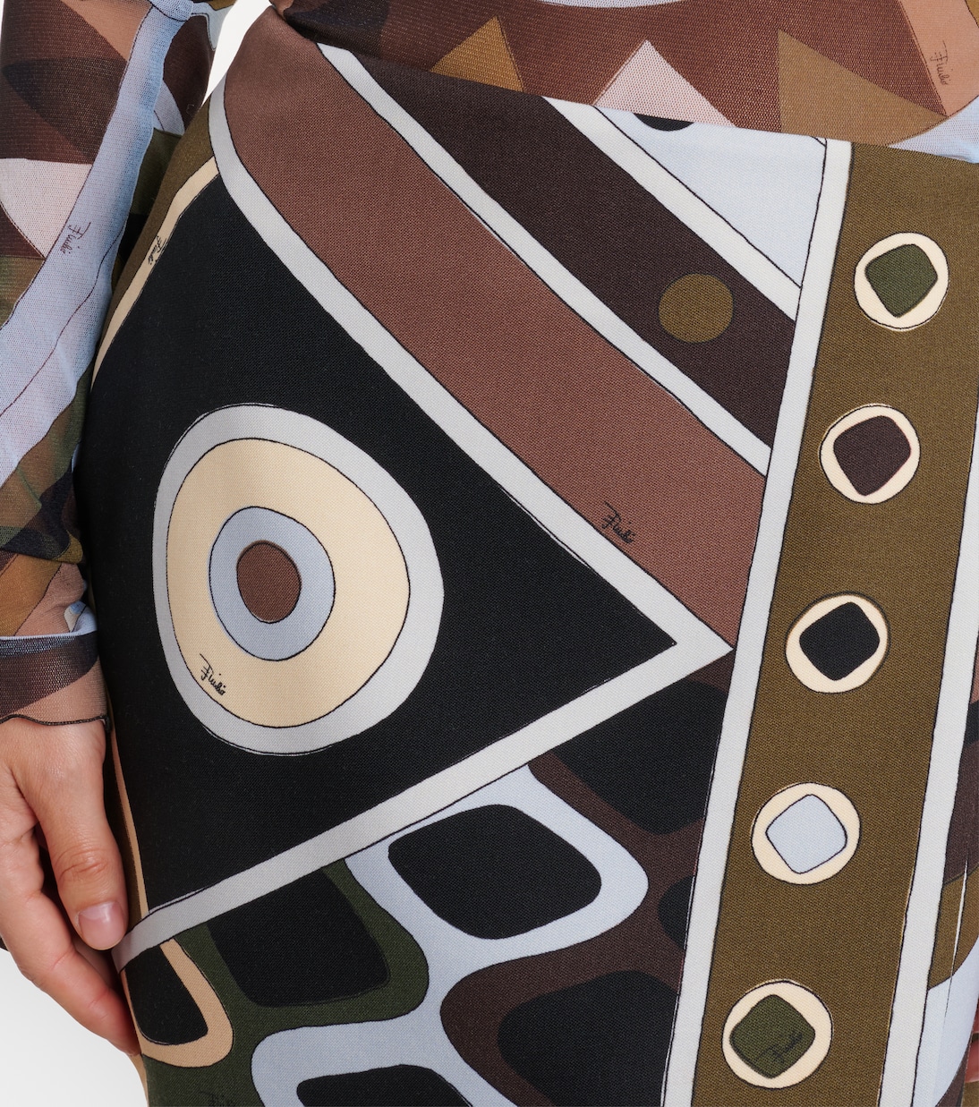 Minigonna Vivara in lana vergine | Pucci