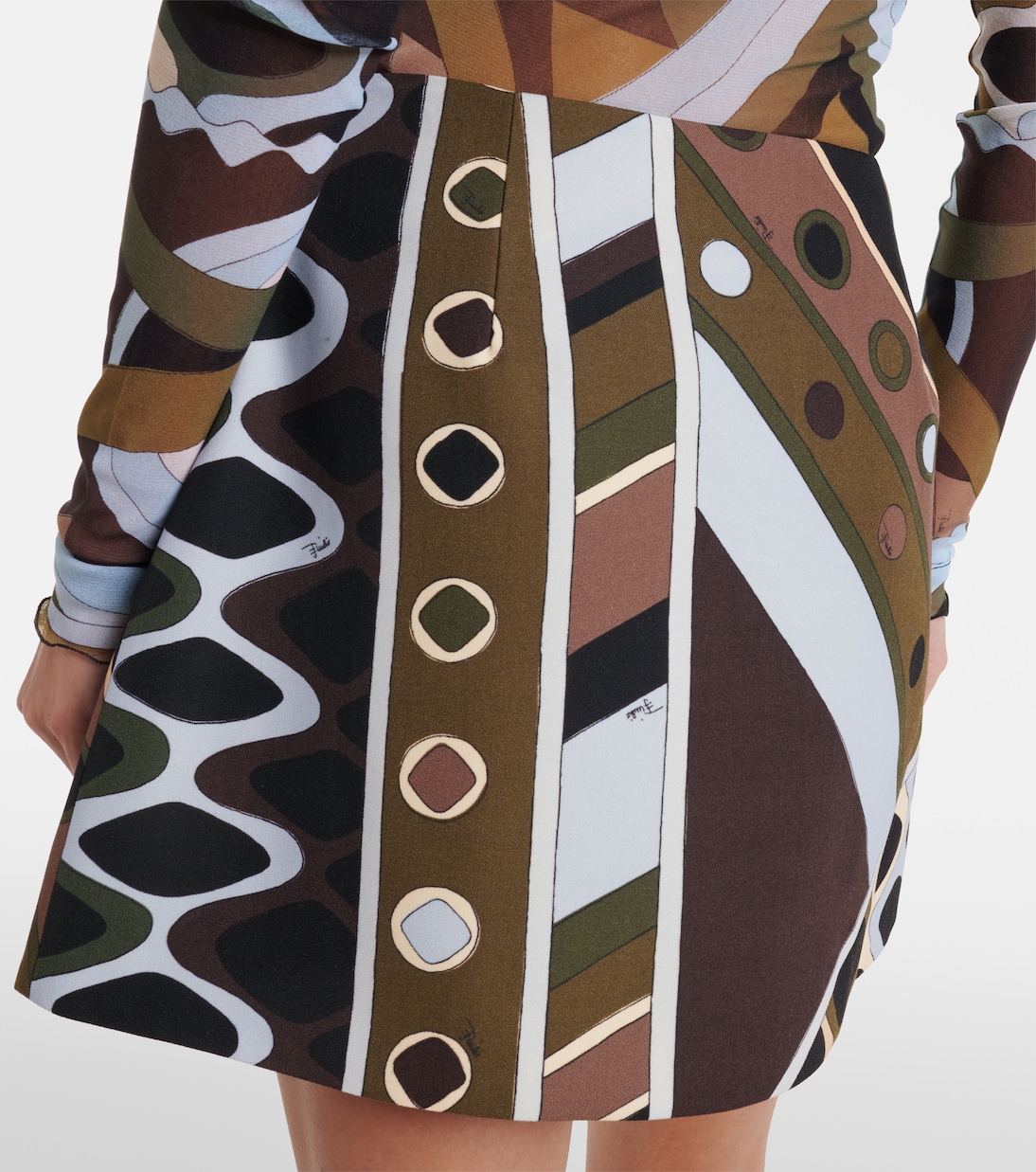 Minigonna Vivara in lana vergine | Pucci