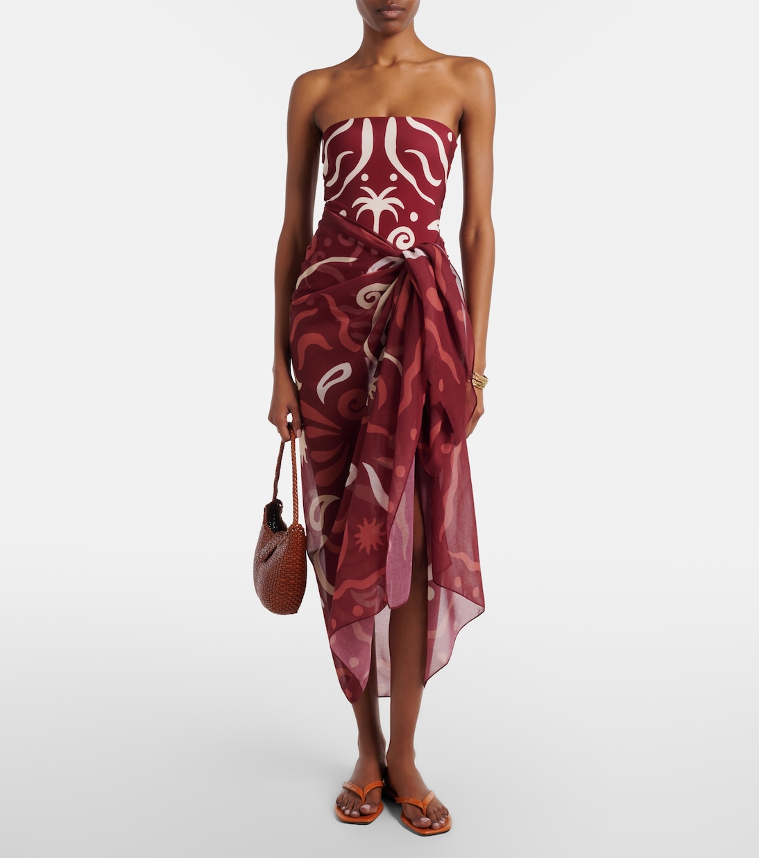 Paréo Luana imprimé | Cala de la Cruz