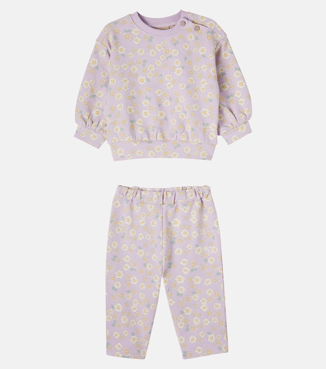 Baby Sweatshirt Lia aus Baumwoll-Jersey | Wheat