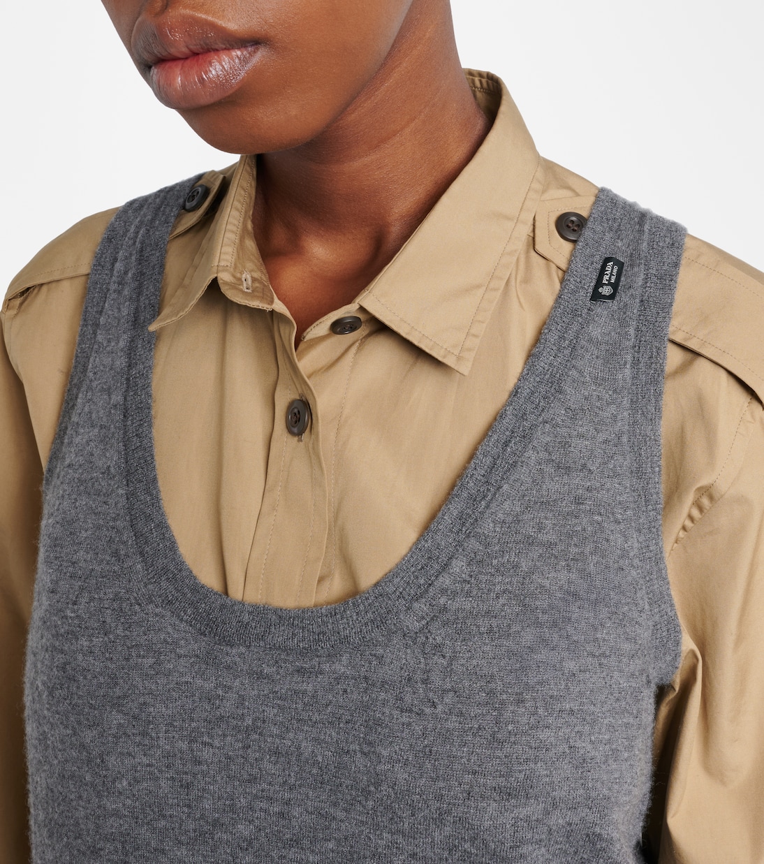 Pullunder aus Kaschmir | Prada