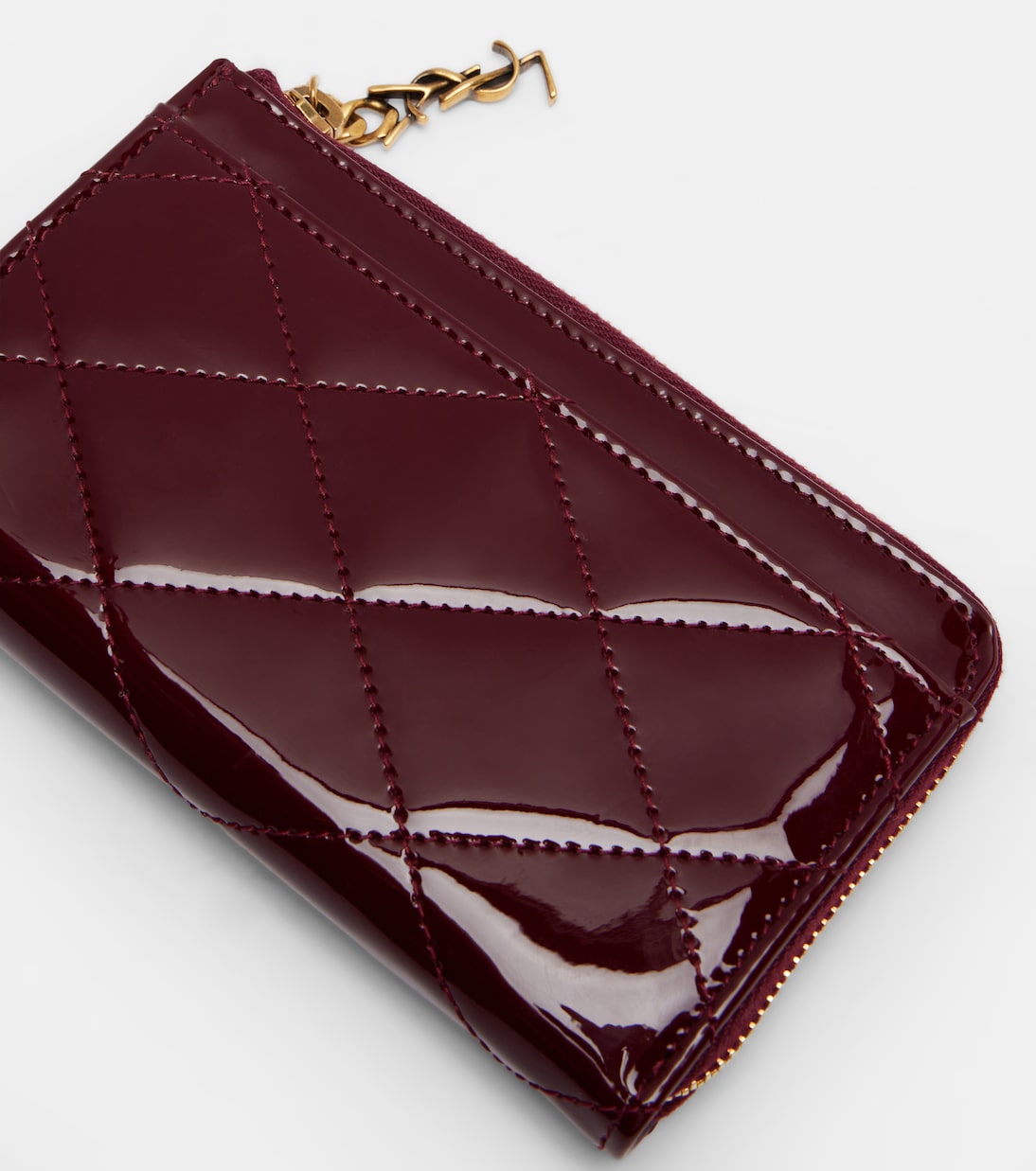 Paris Fragments patent leather card holder | Saint Laurent
