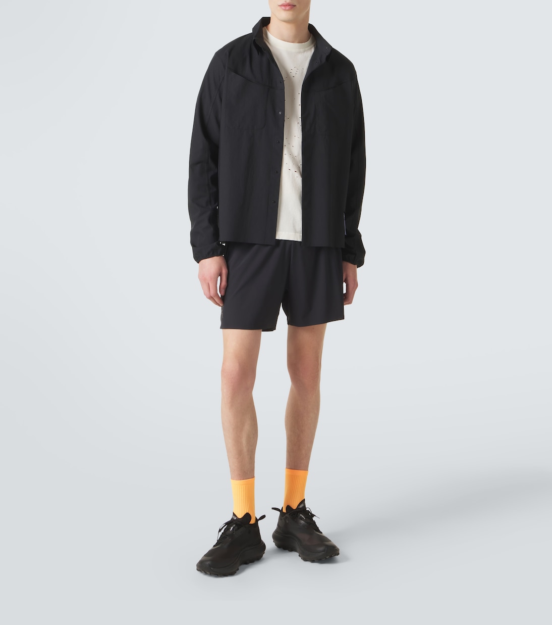 Distressed cotton jersey T-shirt | Satisfy