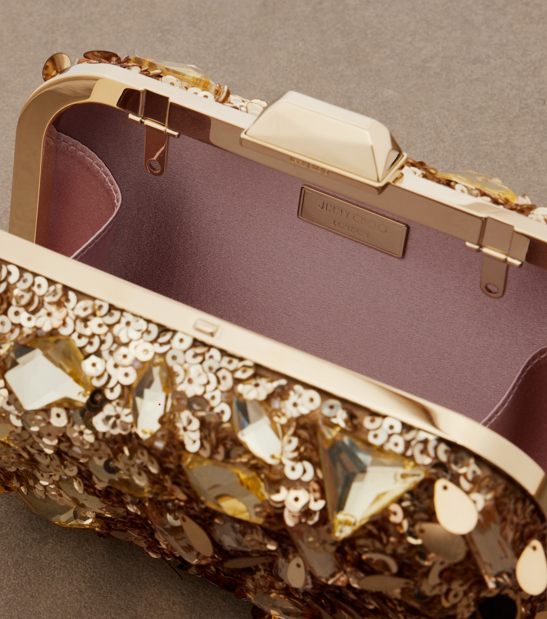 Cloud embellished clutch | Jimmy Choo