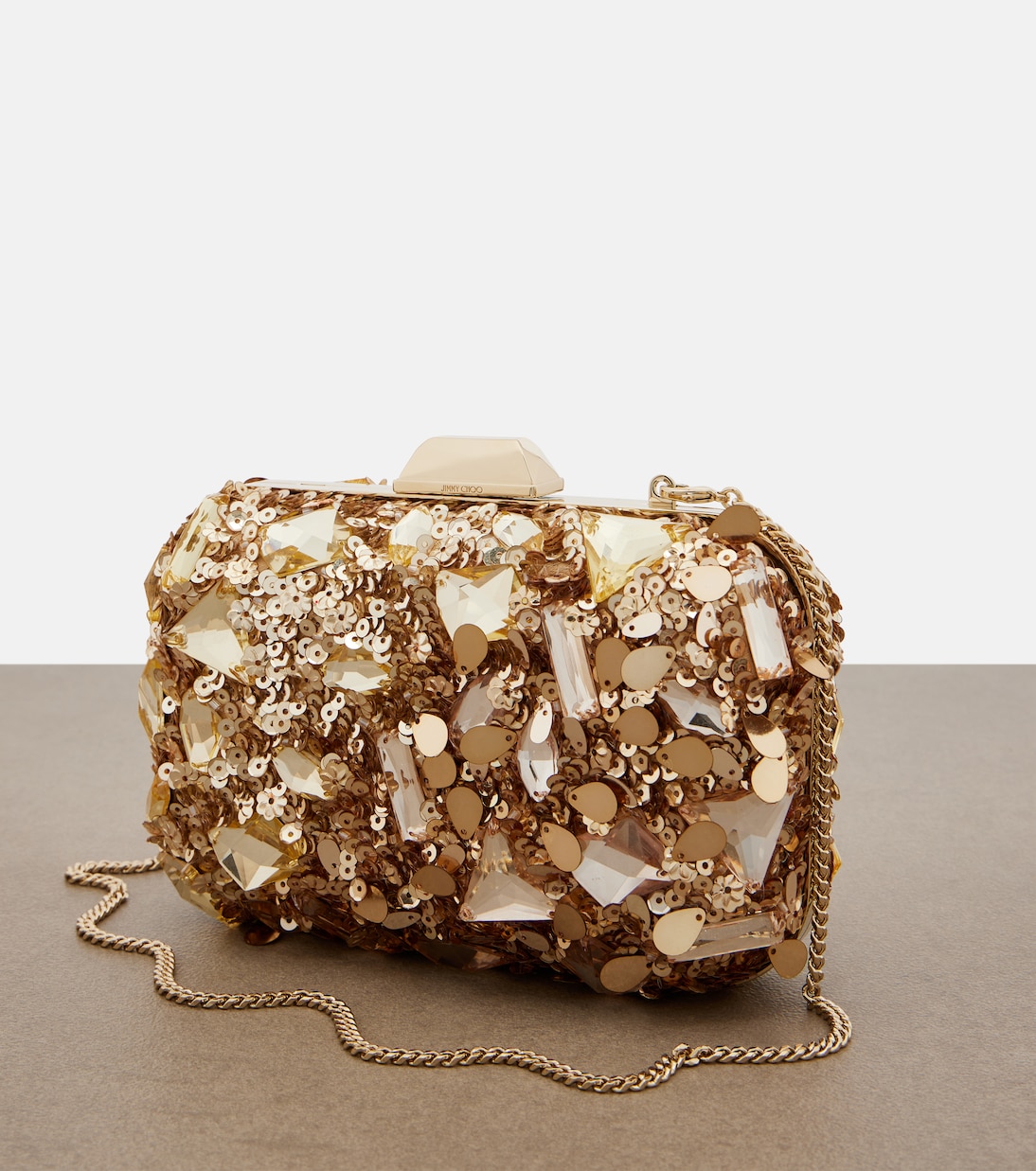 Cloud embellished clutch | Jimmy Choo
