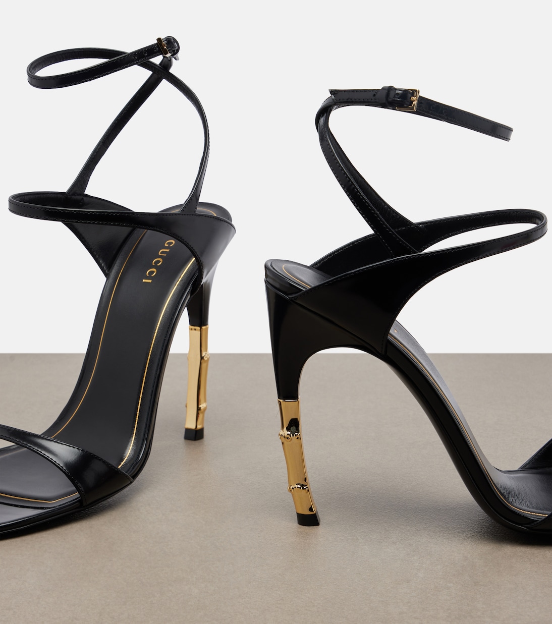 Slingback-Sandalen Castello aus Leder | Gucci