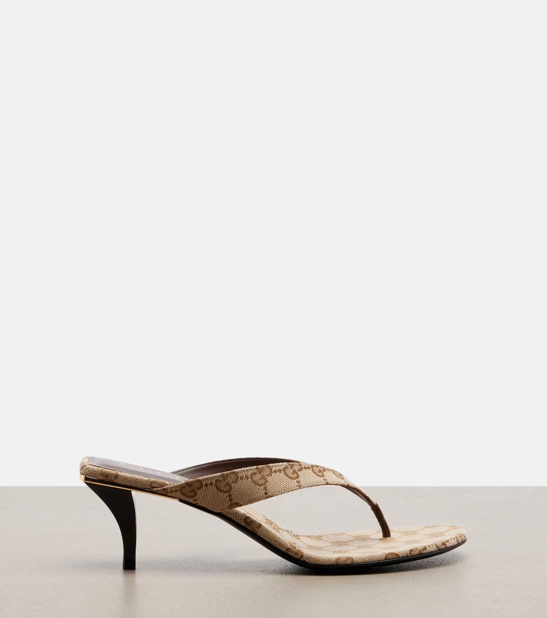 Vittoria GG canvas thong sandals | Gucci