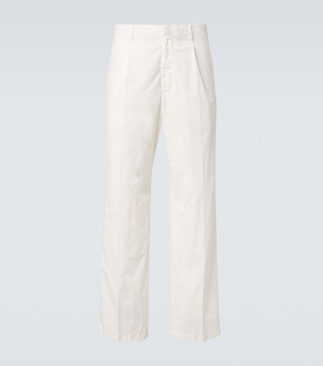 Cotton straight pants | Auralee